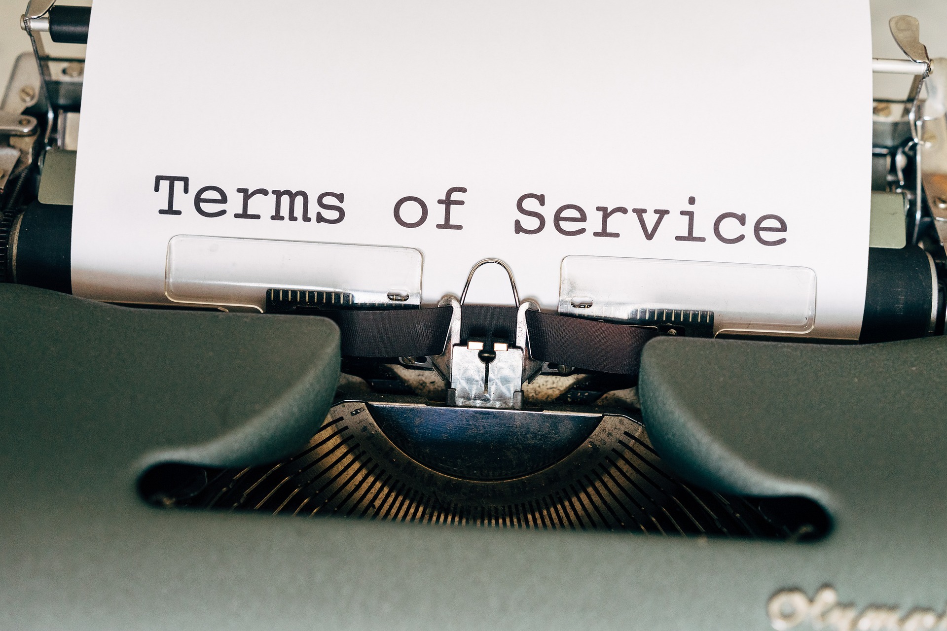 Terms Of Service 1 Terms Of Service